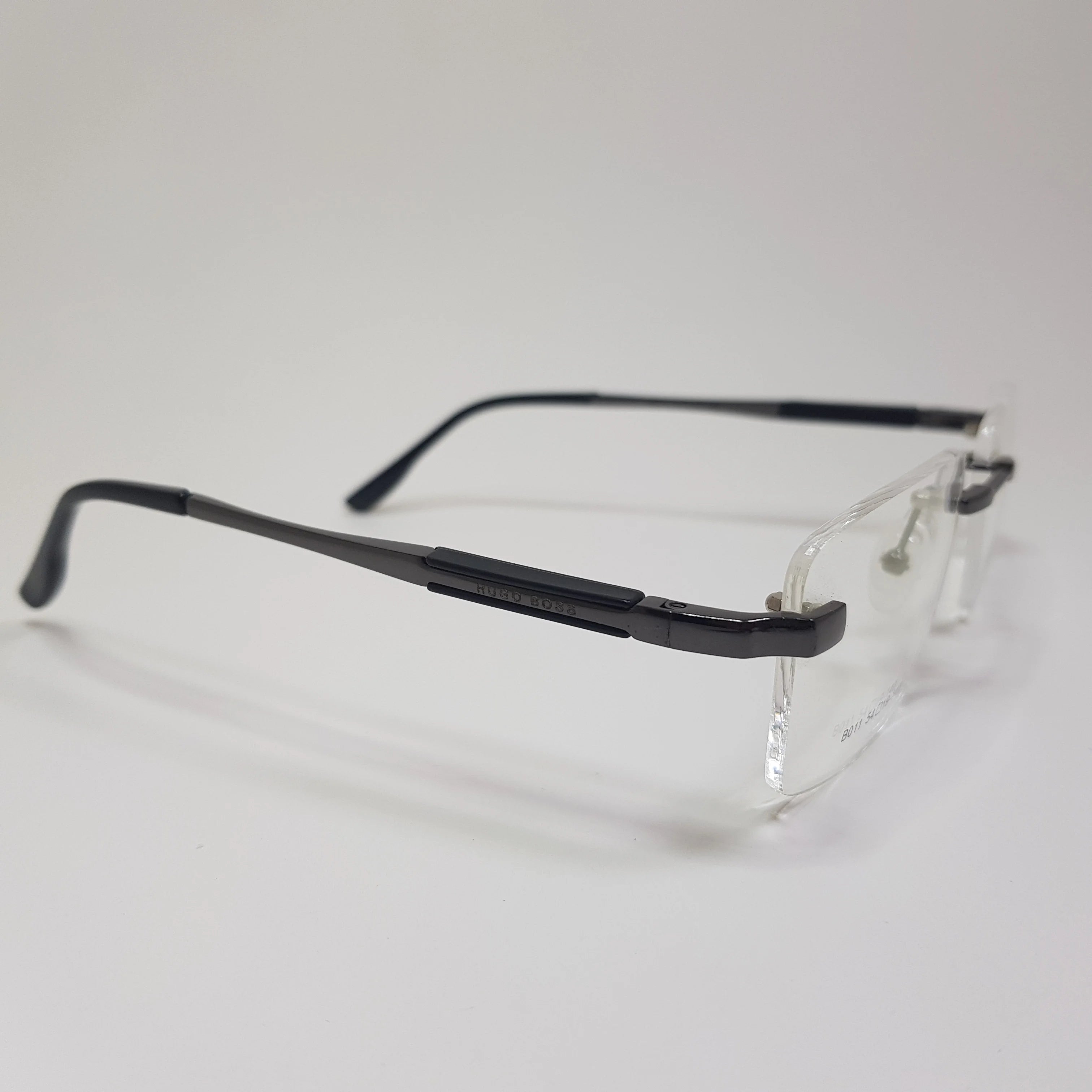 BO11 Hugo Boss Eyeglasses Rimless Frame Premium Quality Unisex
