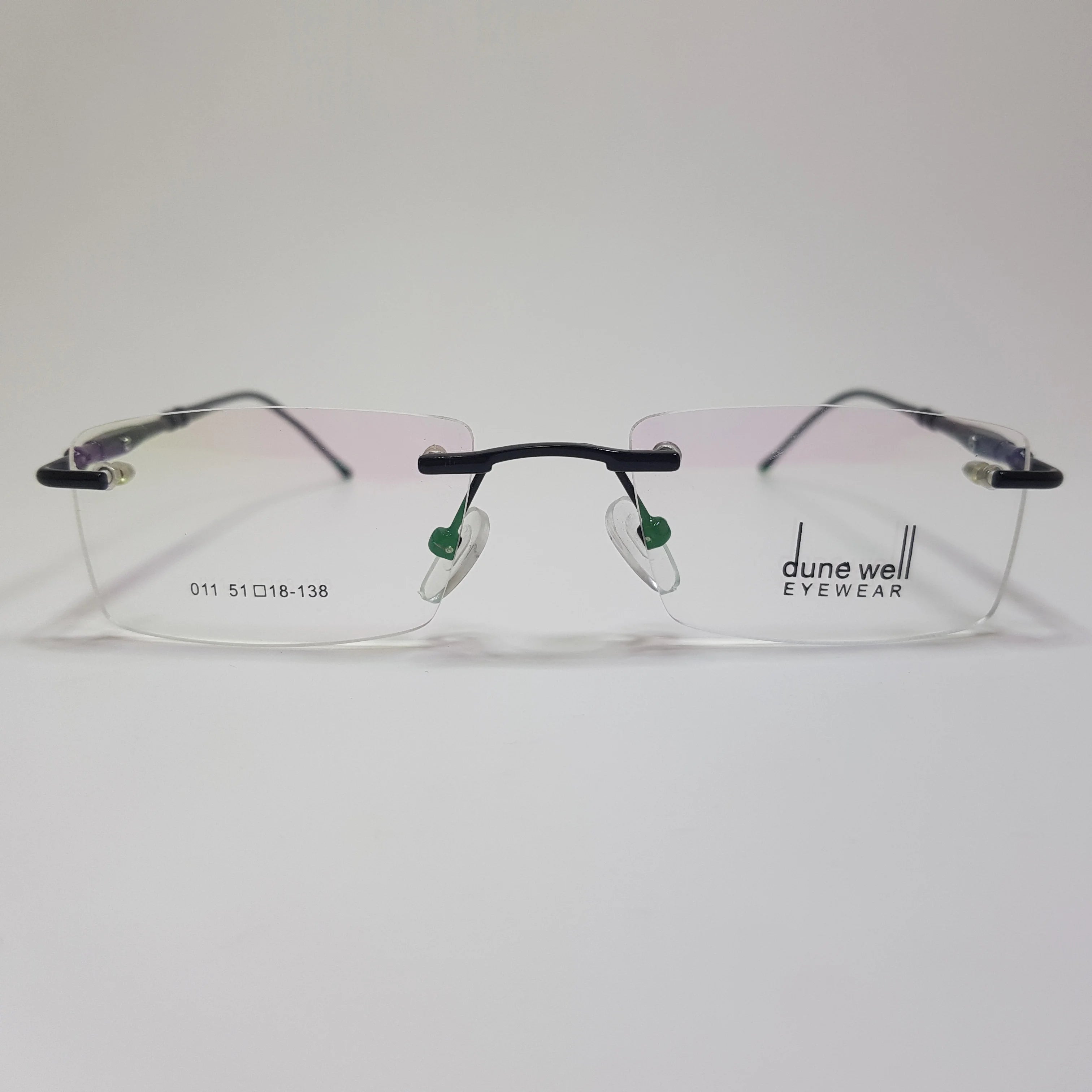 011 Dune Well Eyeglasses Rimless Frame Premium Quality Unisex