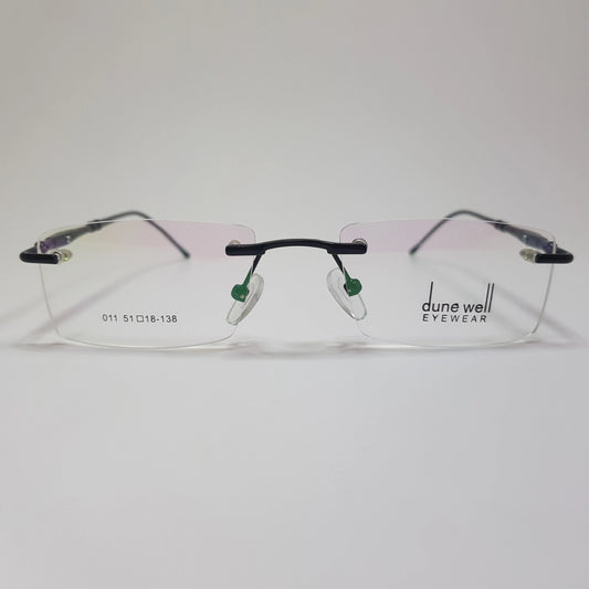 011 Dune Well Eyeglasses Rimless Frame Premium Quality Unisex