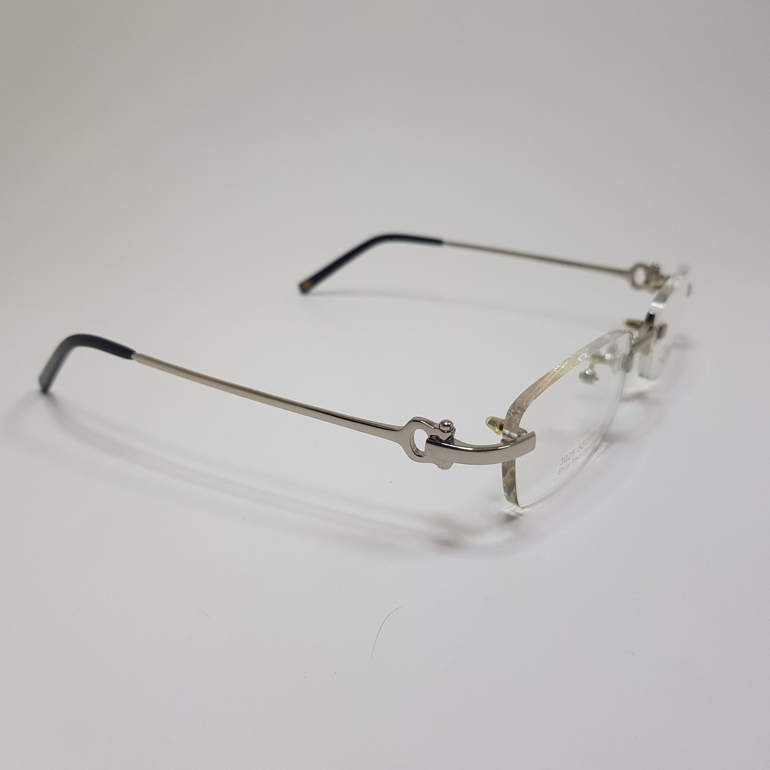 3025 Gold Helm Korean Eyeglasses Rimless Frame Premium Quality Unisex