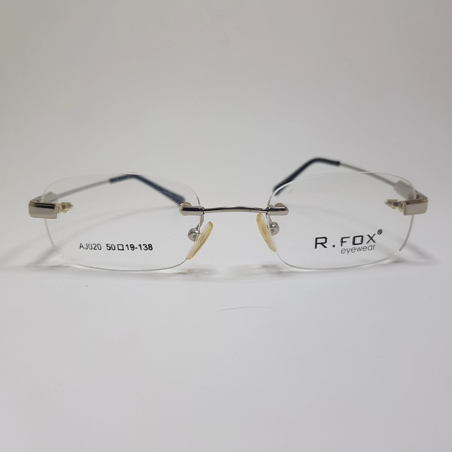R-FOX Eyeglasses Rimless Frame Premium Unbreakable Titanium Flexible Quality Unisex