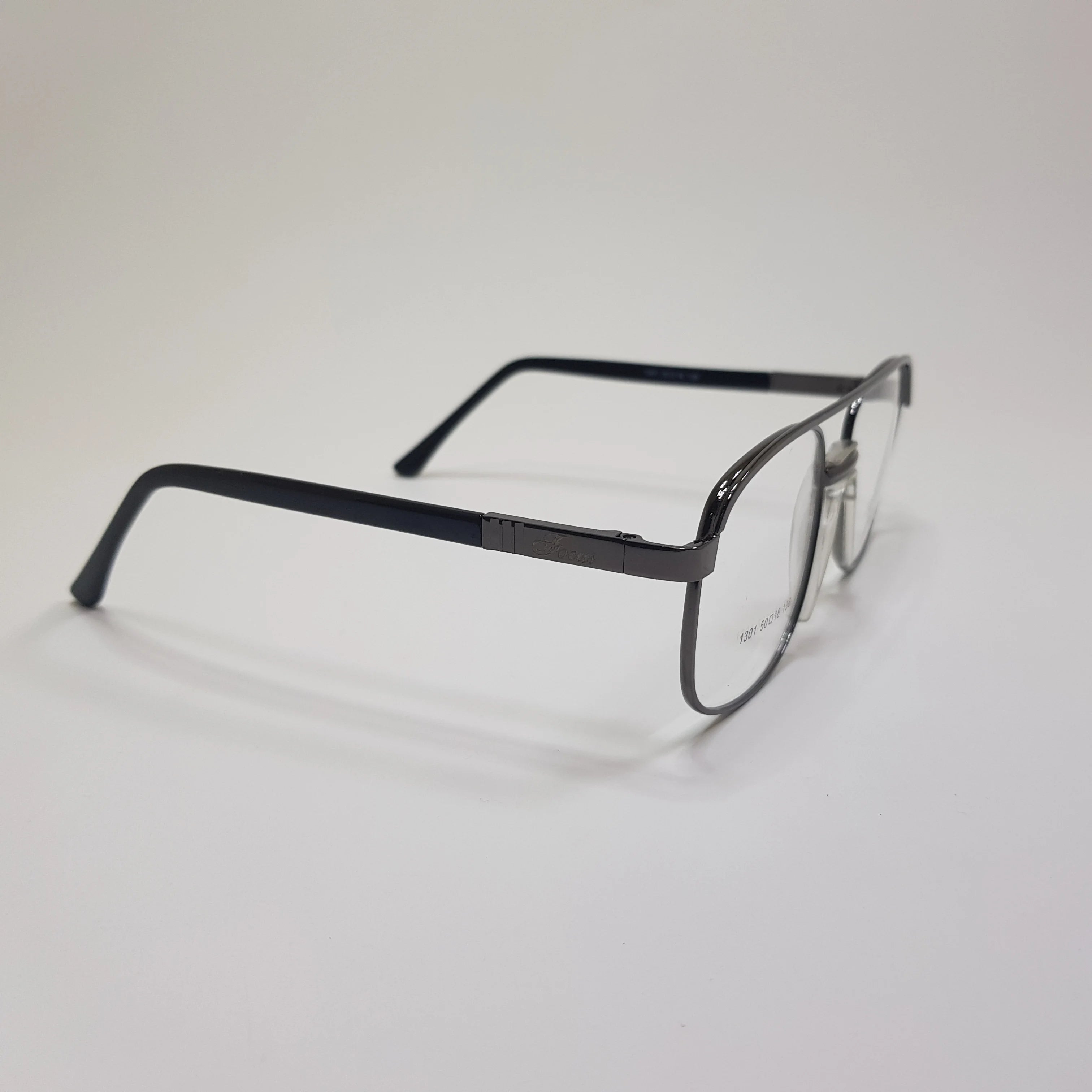 Focus-1301-Metal Fix Nose Pad Regular-Eyeglasses-Frame-Unisex-Elegant Sleek Design