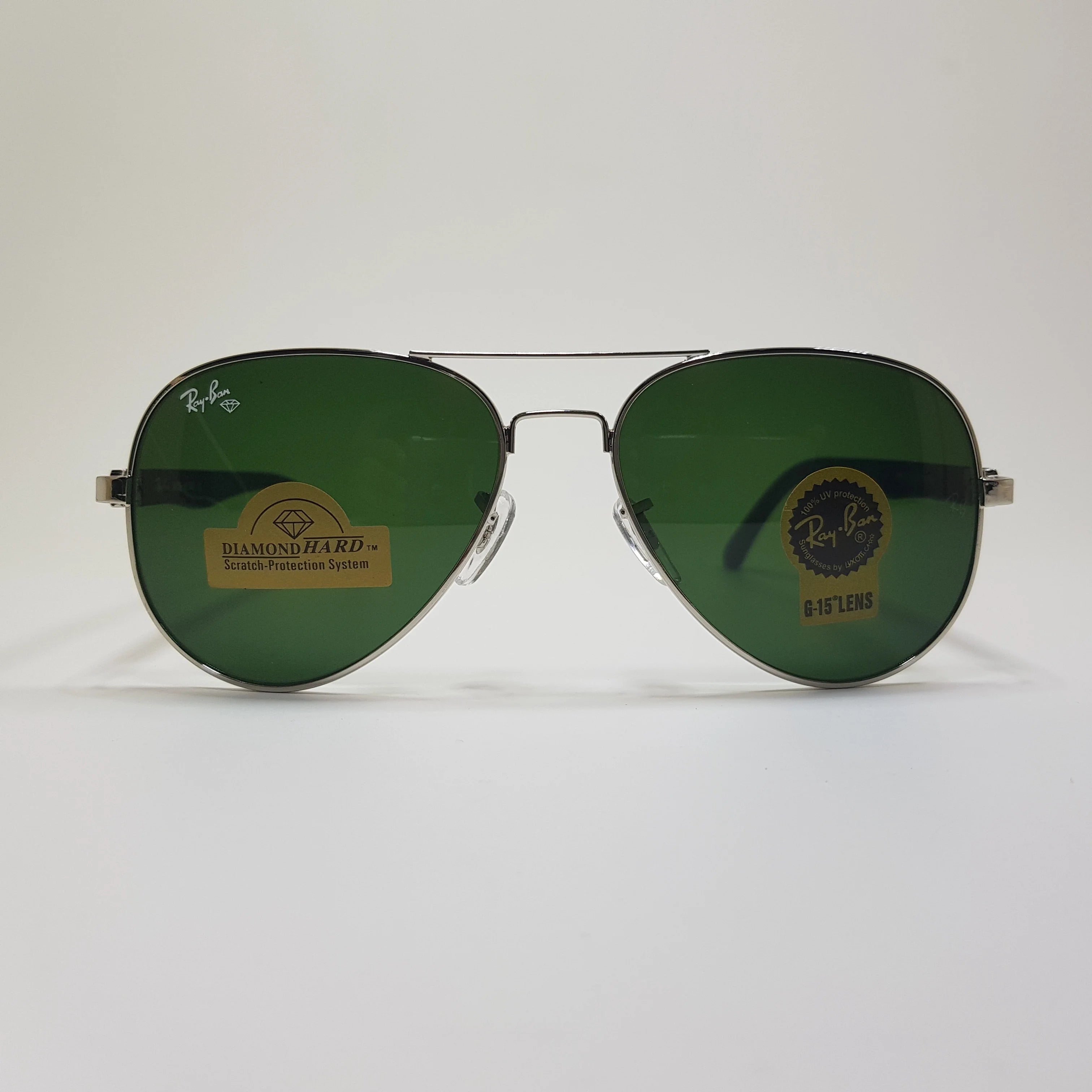 Rayban-RB5217-Premium-Diamond Hard Glass Lens-Metal-Sunglasses-Anti Scratch