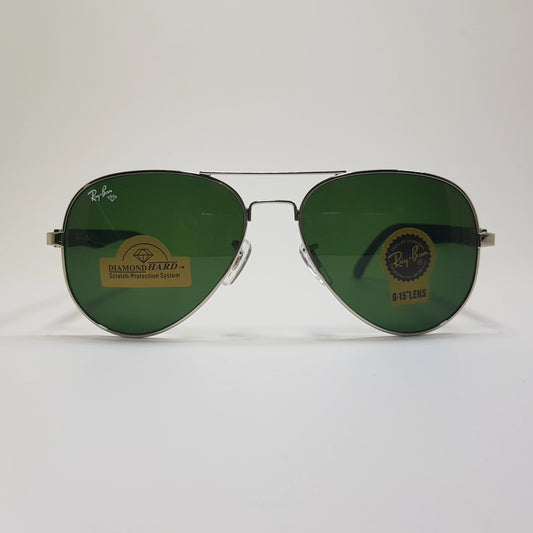 Rayban-RB5217-Premium-Diamond Hard Glass Lens-Metal-Sunglasses-Anti Scratch