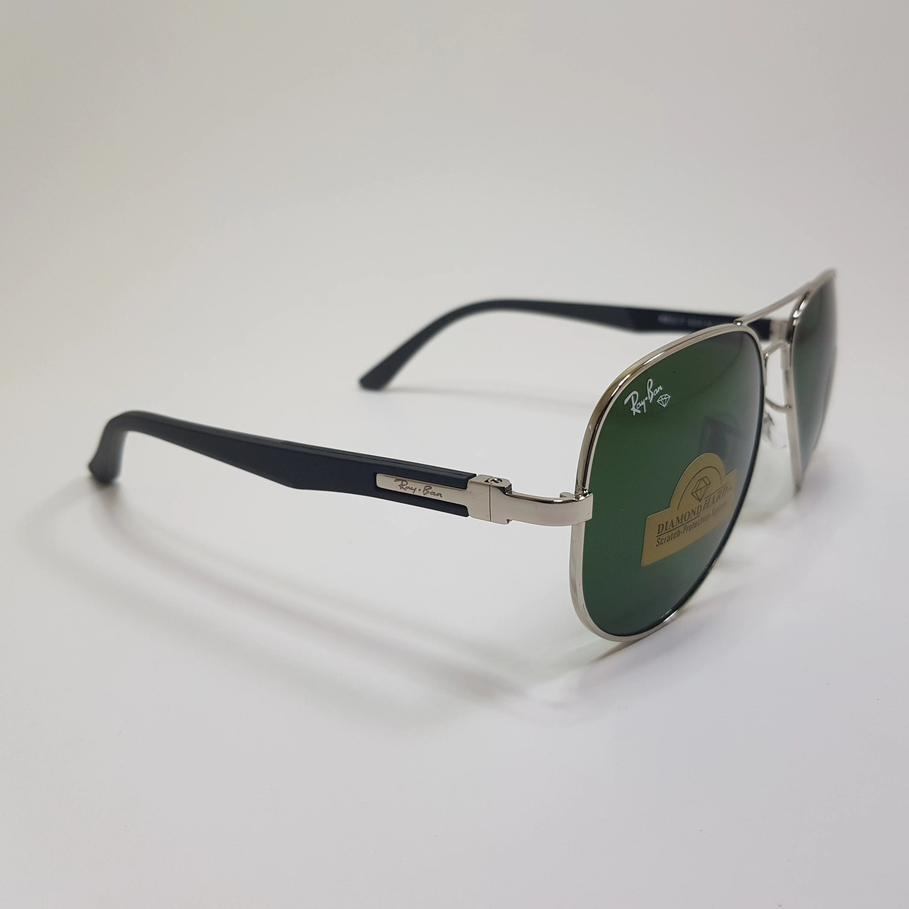 Rayban-RB5217-Premium-Diamond Hard Glass Lens-Metal-Sunglasses-Anti Scratch