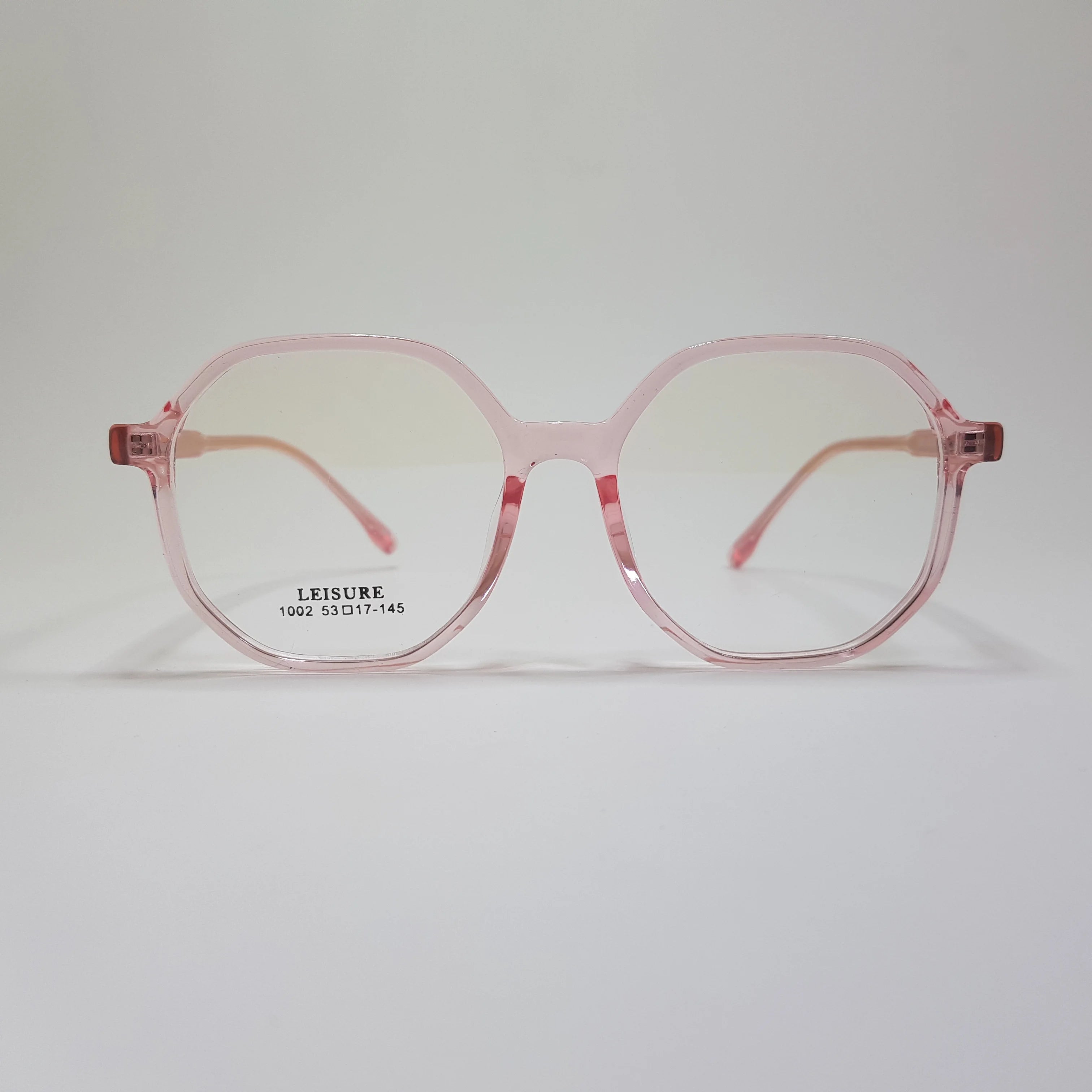 Ladies Fashionable Big Eyeglasses Frame Premium Flexible Quality 1002 Leisure