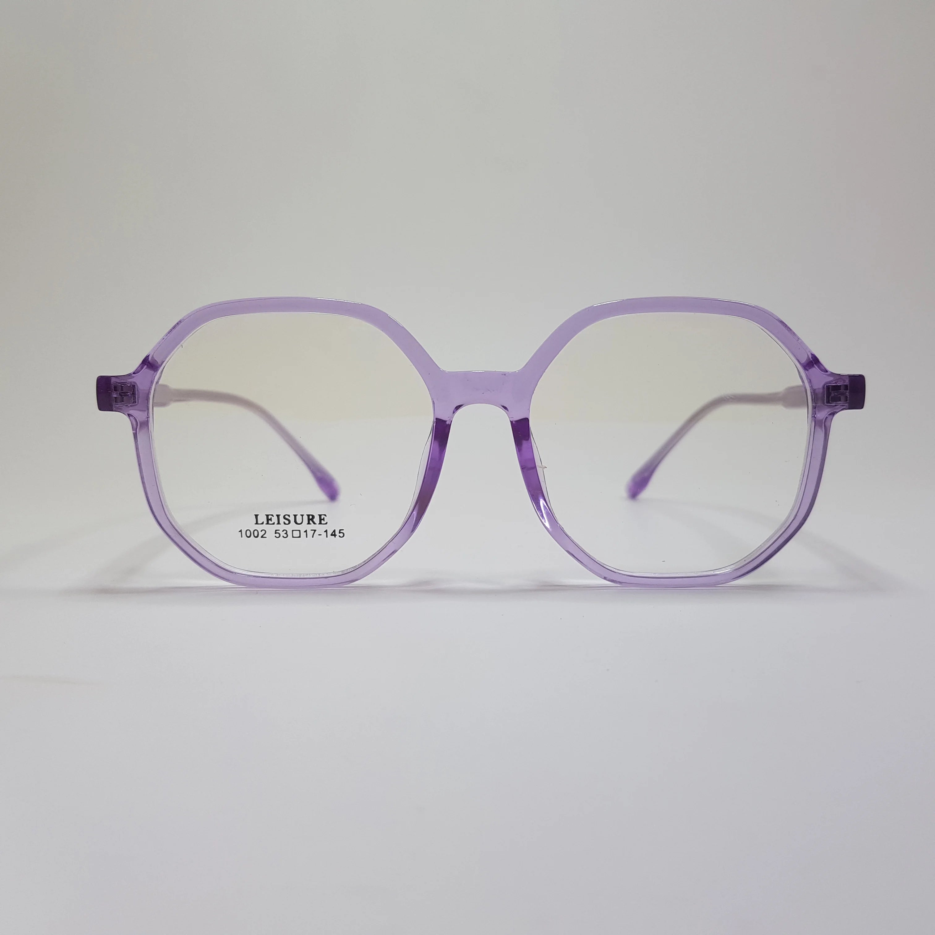 Ladies Fashionable Big Eyeglasses Frame Premium Flexible Quality 1002 Leisure