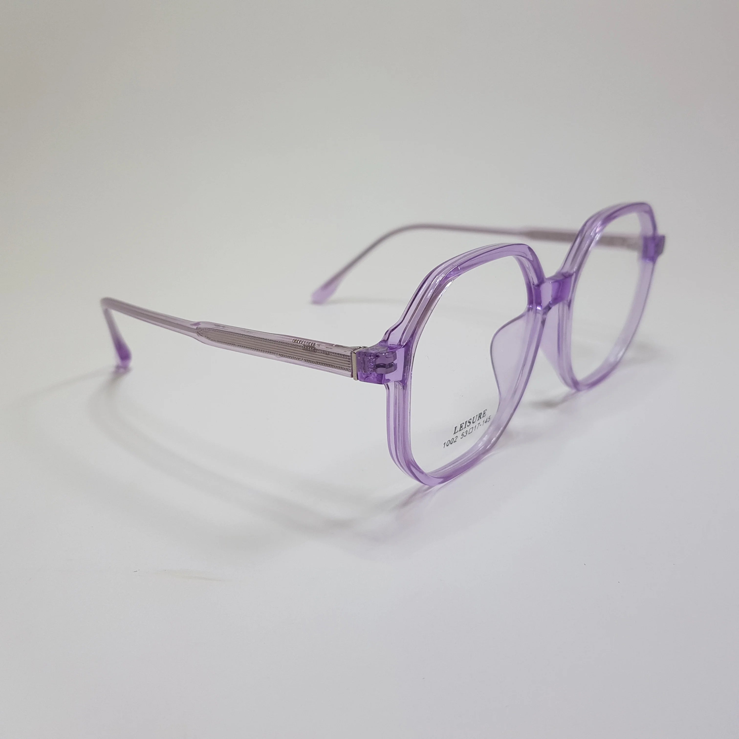 Ladies Fashionable Big Eyeglasses Frame Premium Flexible Quality 1002 Leisure