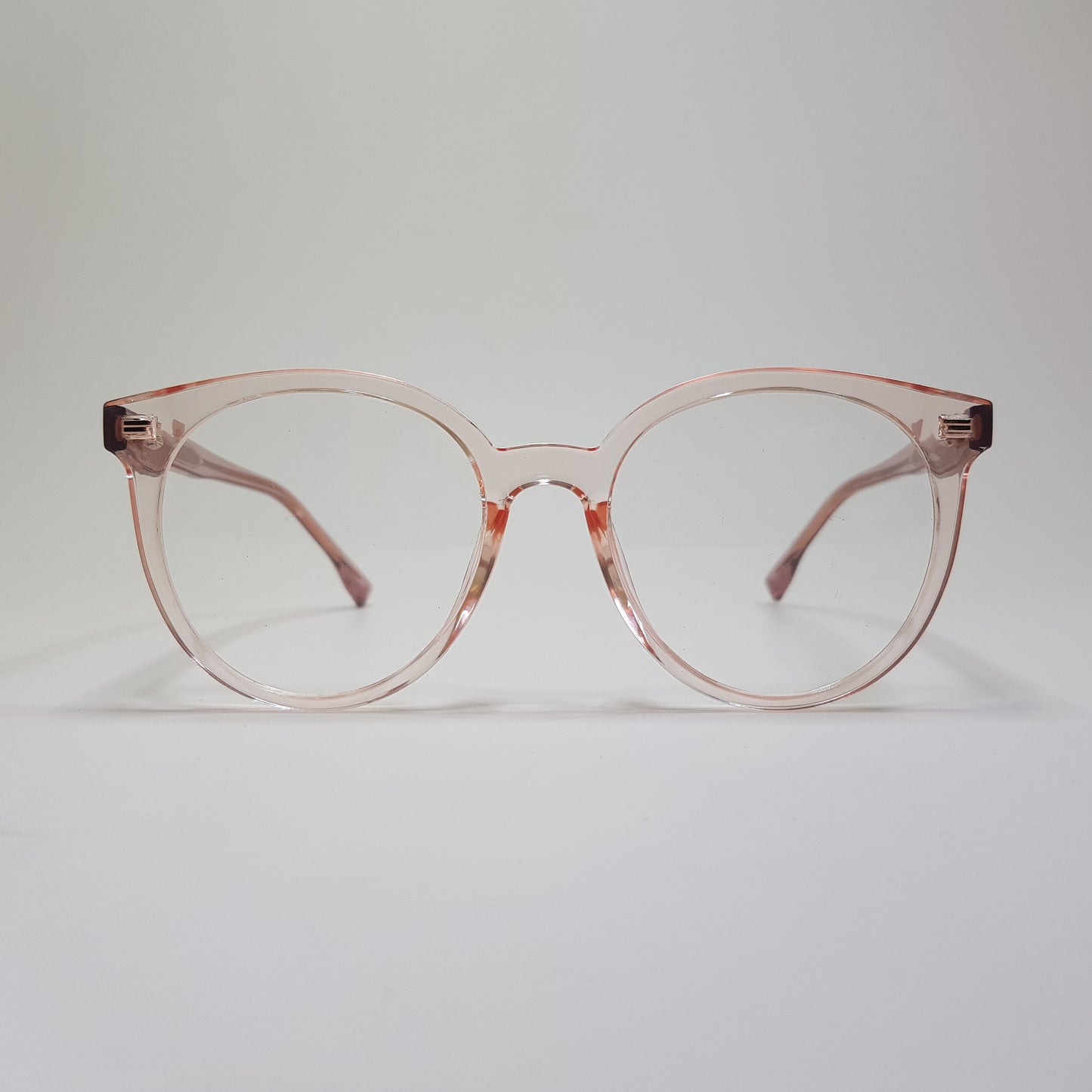 Ladies Fashionable Big Round Shape Eyeglasses Frame Premium Flexible Quality JJ2366