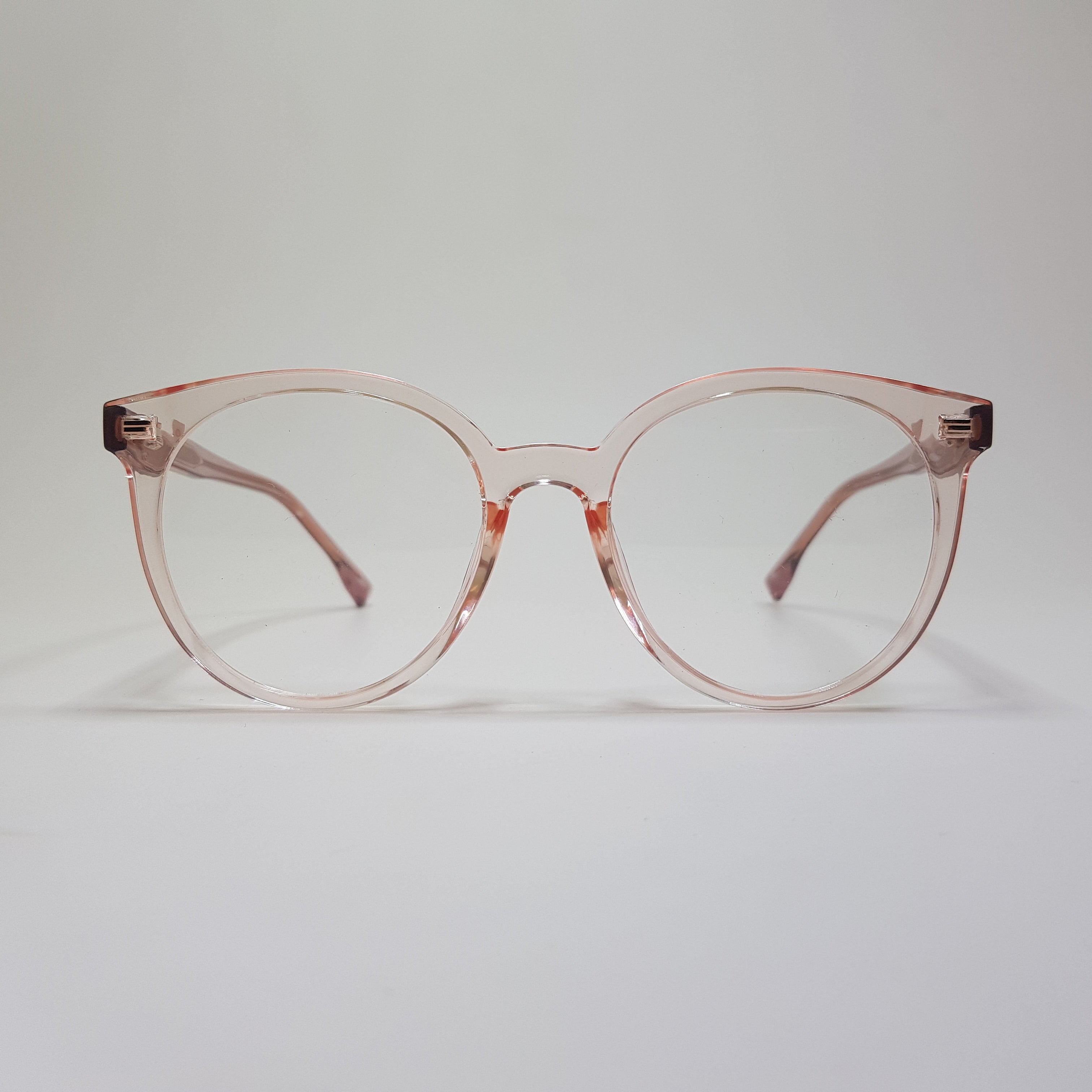 Ladies Fashionable Big Round Shape Eyeglasses Frame Premium Flexible Quality JJ2366