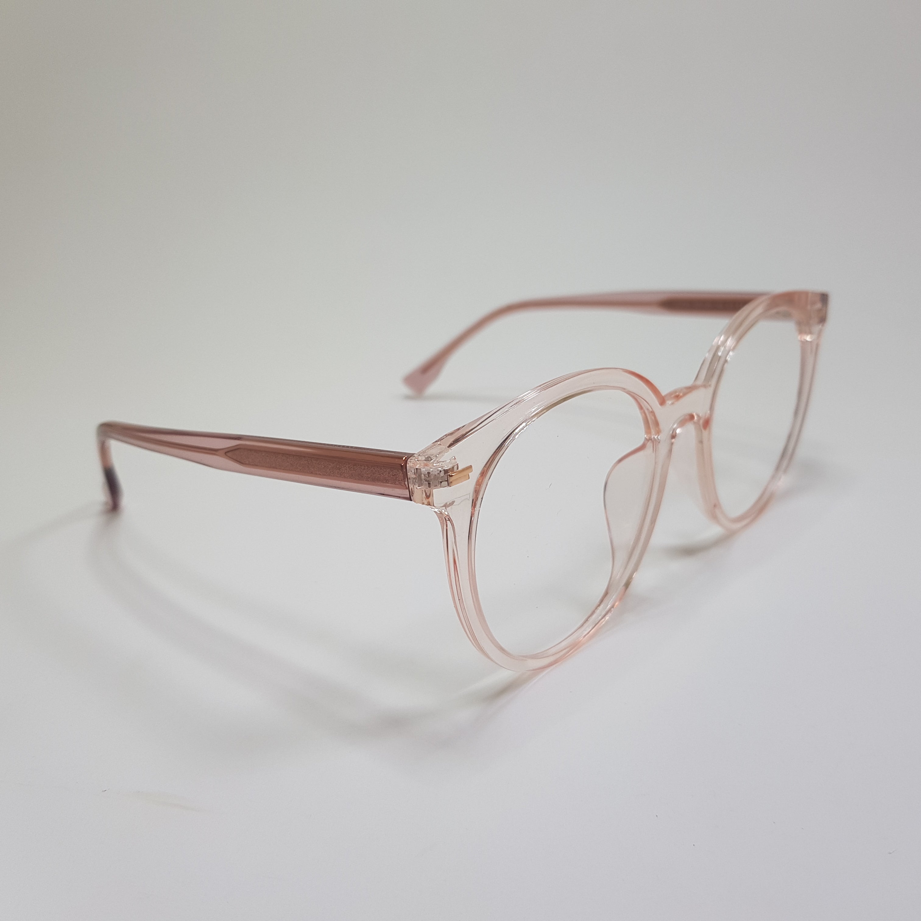 Ladies Fashionable Big Round Shape Eyeglasses Frame Premium Flexible Quality JJ2366