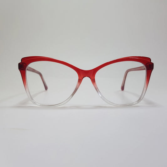 Ladies Fashionable Big Cat Eye Shape Eyeglasses Frame Premium Flexible Quality 1075