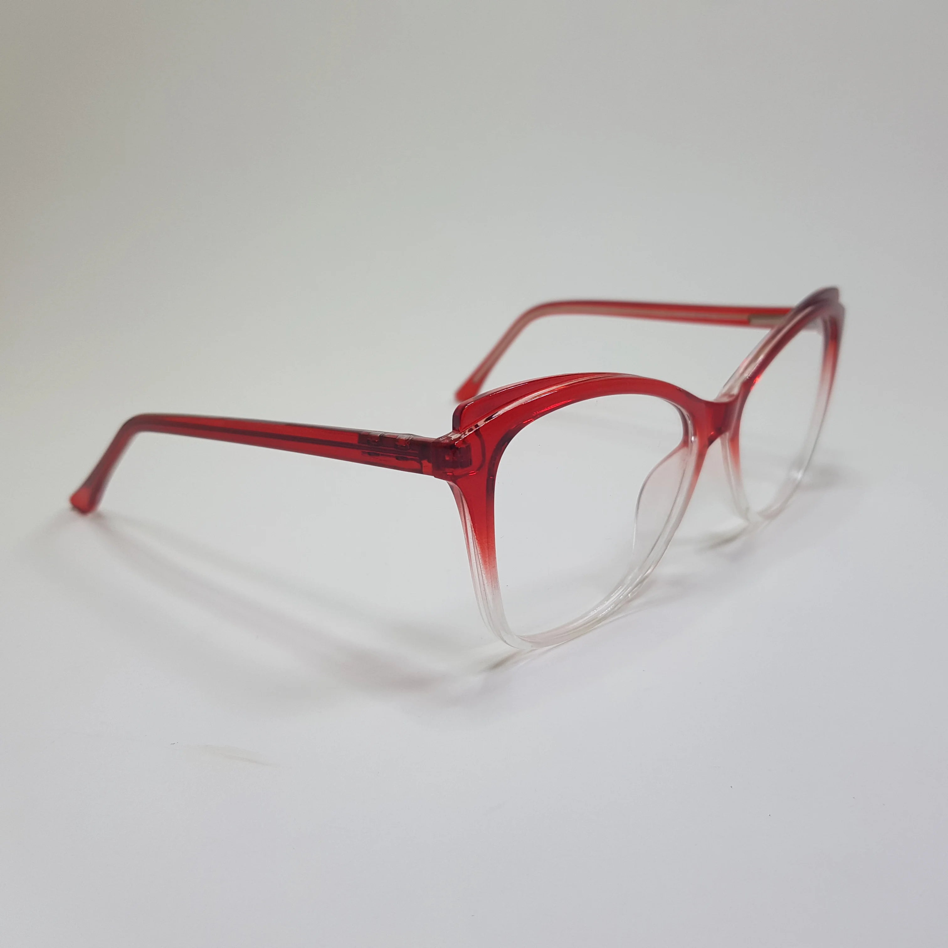 Ladies Fashionable Big Cat Eye Shape Eyeglasses Frame Premium Flexible Quality 1075