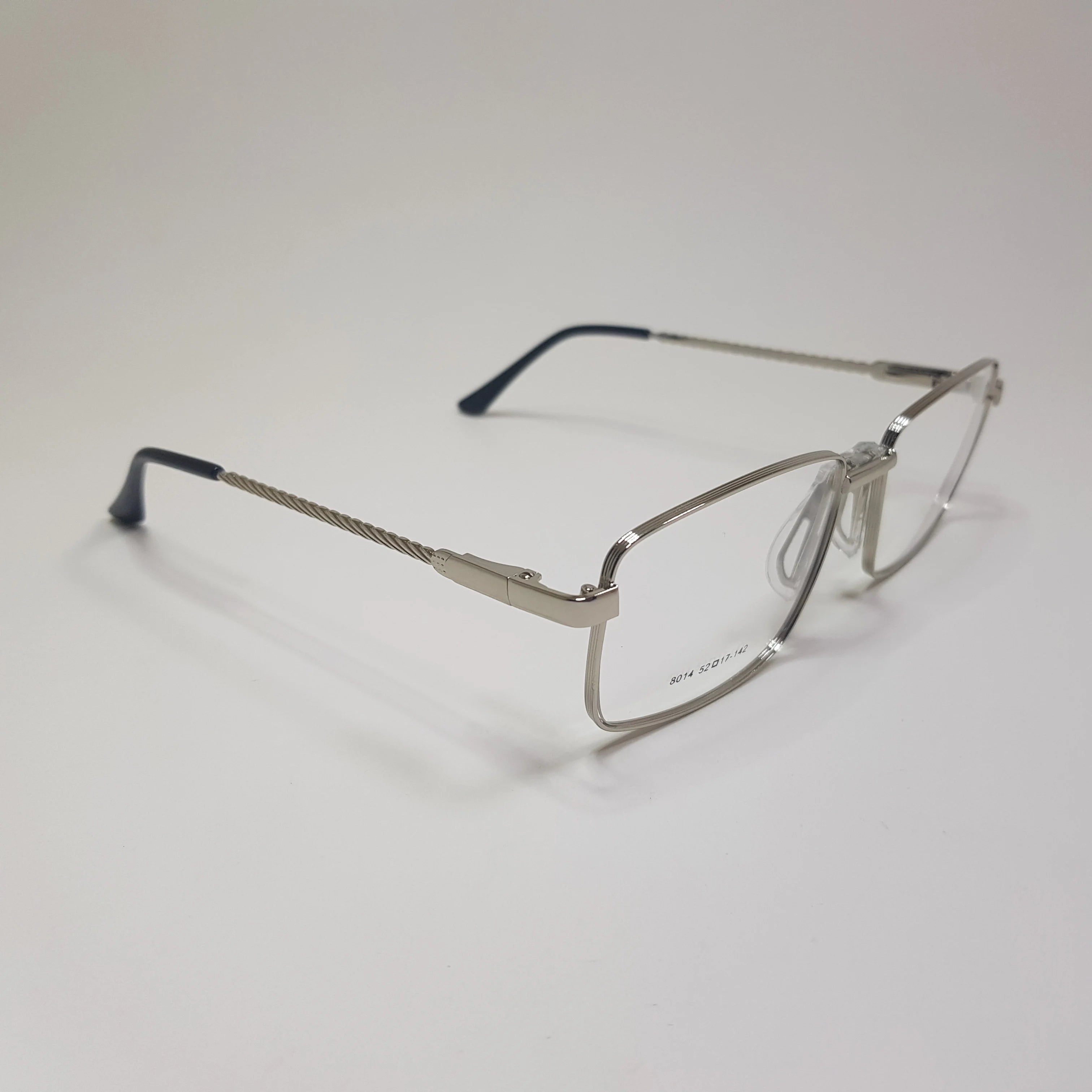 8014 Eyeglasse Metal Frame Premium Quality Spring Hinges Fix Nose Pad Unisex