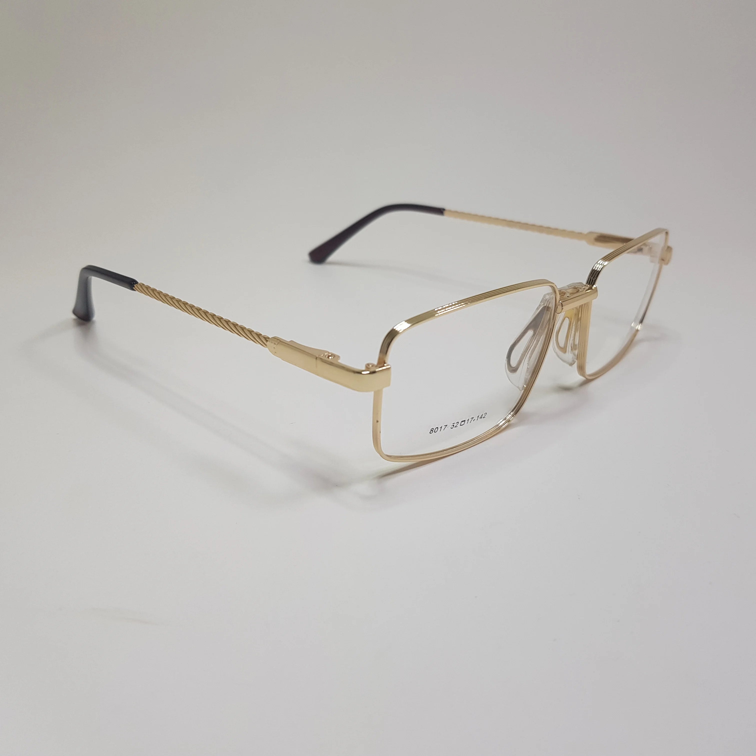 8014 Eyeglasse Metal Frame Premium Quality Spring Hinges Fix Nose Pad Unisex