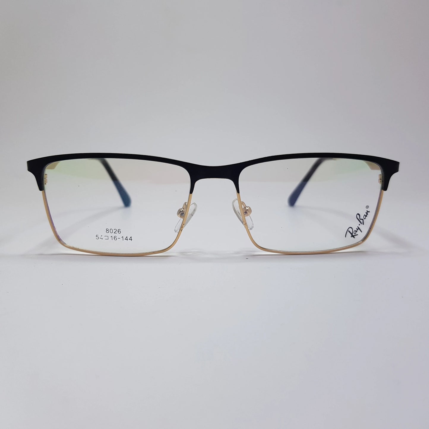 Rayban 8026 Premium Boss Look Classy Outclass Eyeglasses Metal Frame Unisex