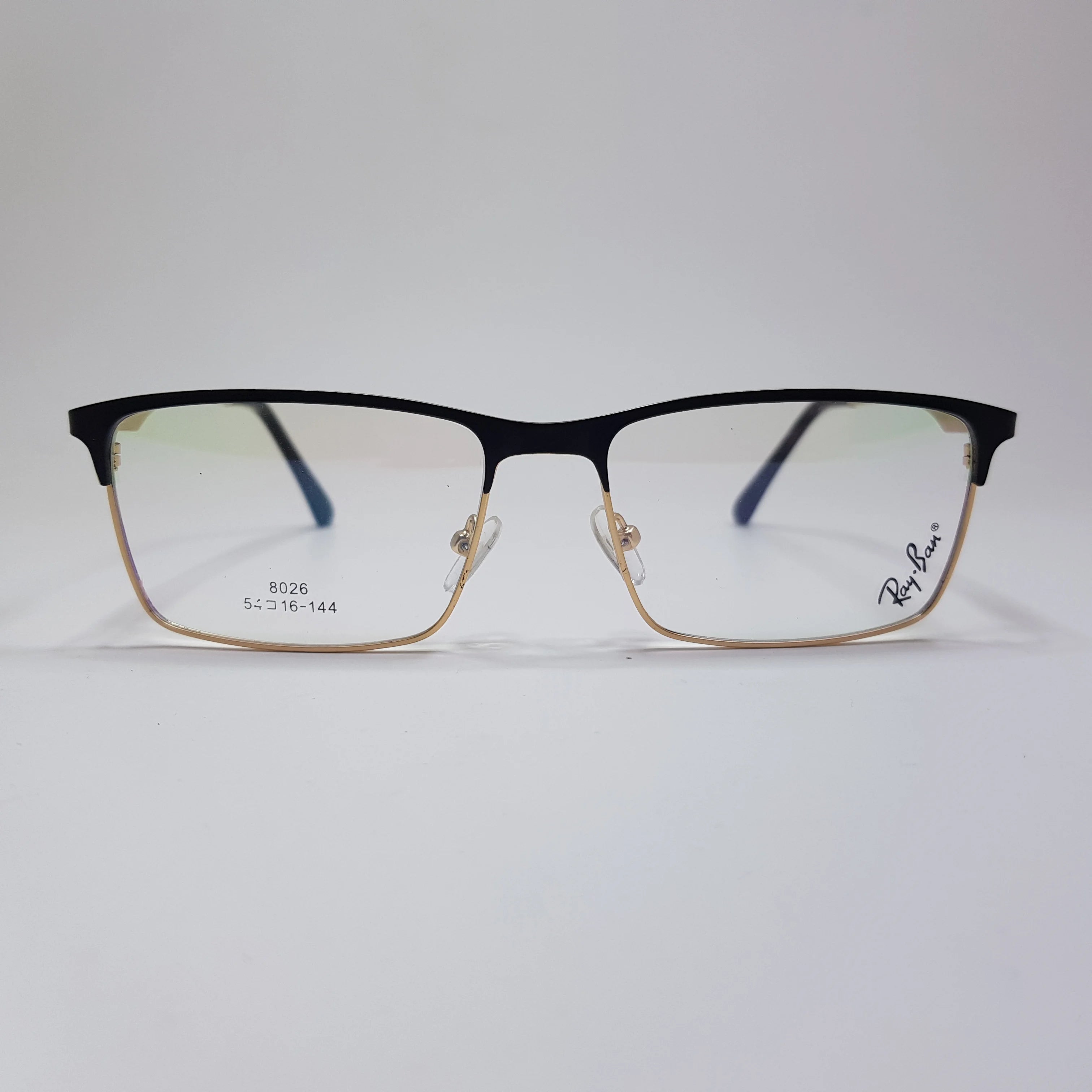 Rayban 8026 Premium Boss Look Classy Outclass Eyeglasses Metal Frame Unisex
