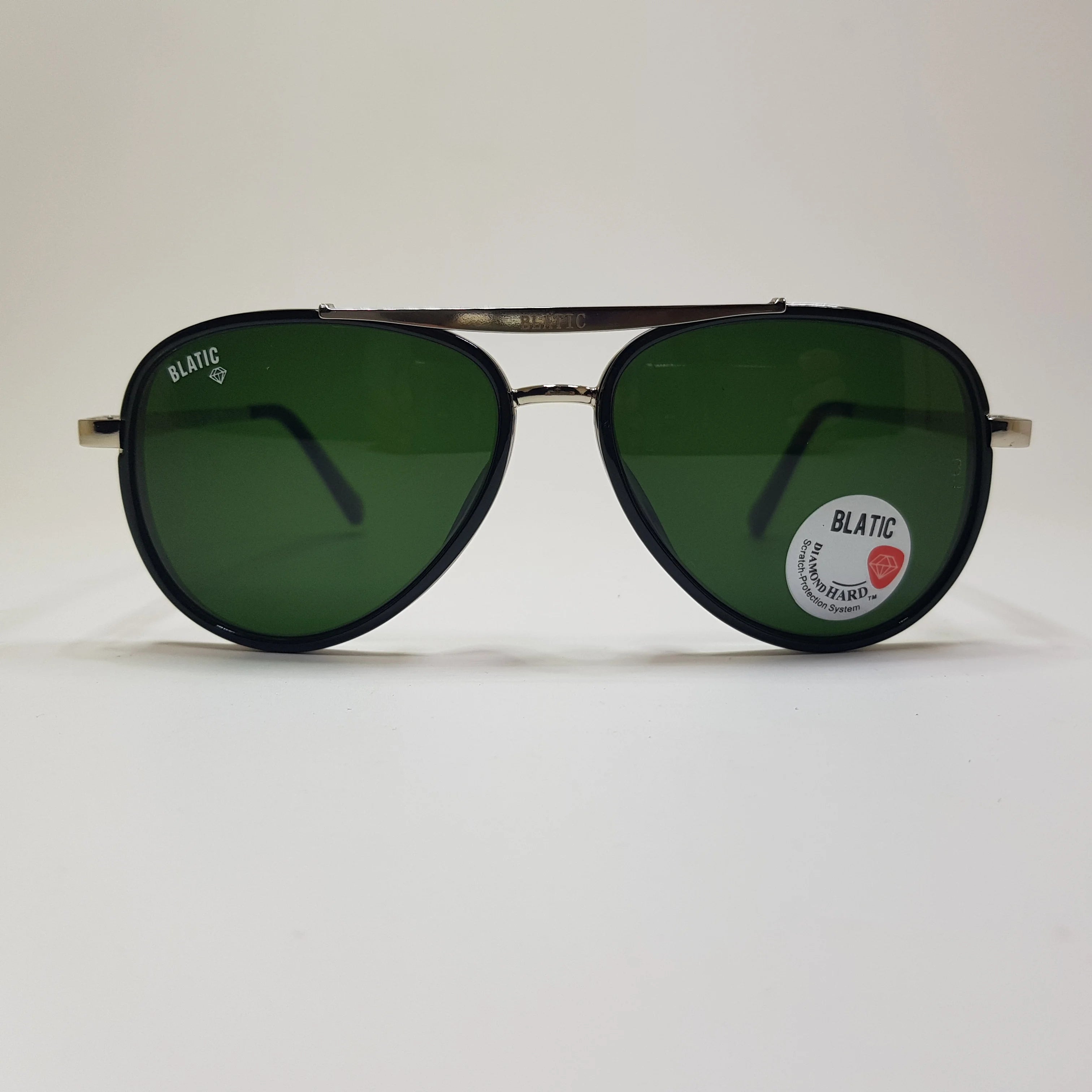 Balatic 4414 Metal Aviator Premium Diamond Hard Glass Lens Scratch Protected Sunglasses