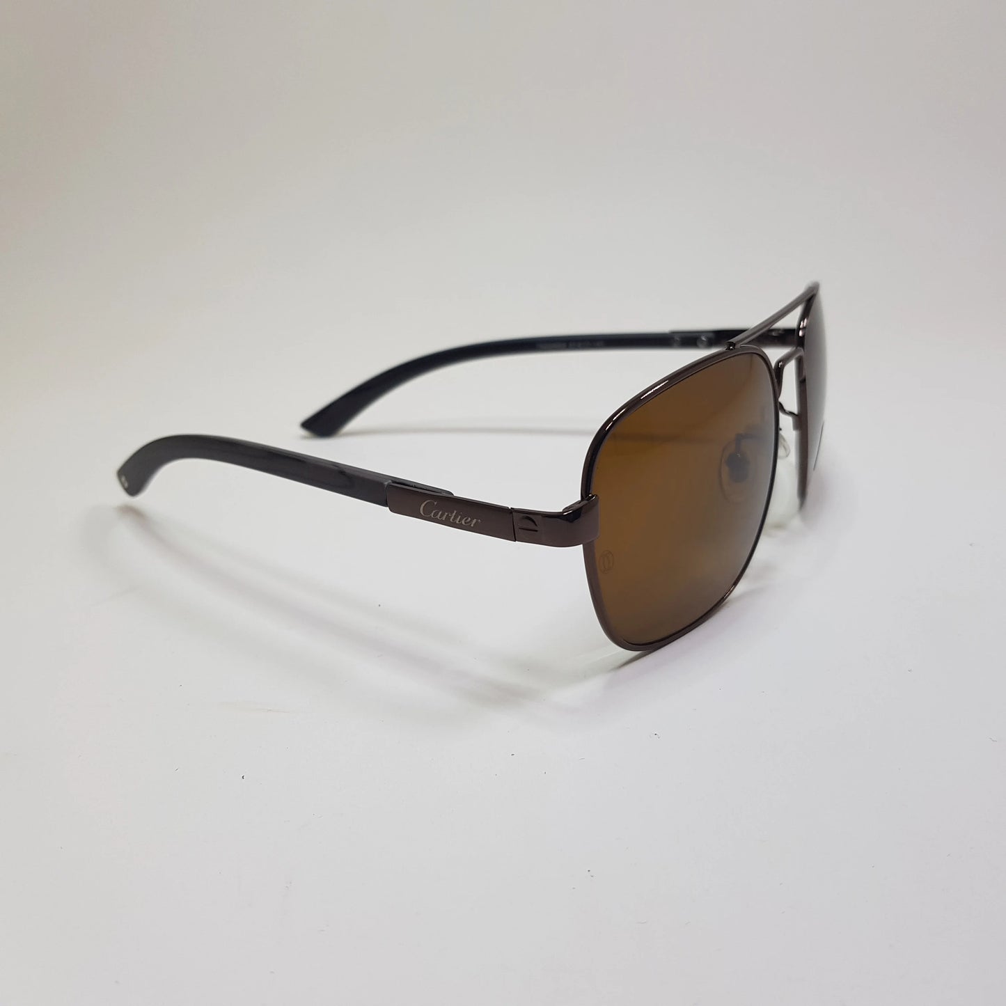 Cartier T8200603 Metal Premium Diamond Hard Glass Lens With Embosing Sunglasses
