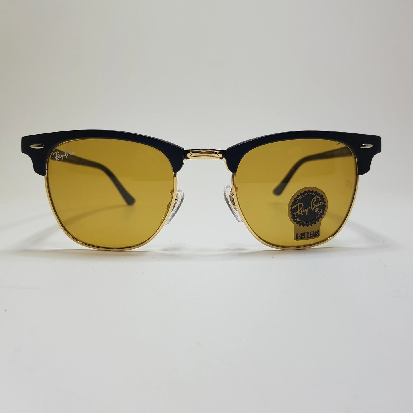 RB 3016 Club Master W0365 Premium Sunglasses Diamond Hard Glass Lens UV Protection Unisex