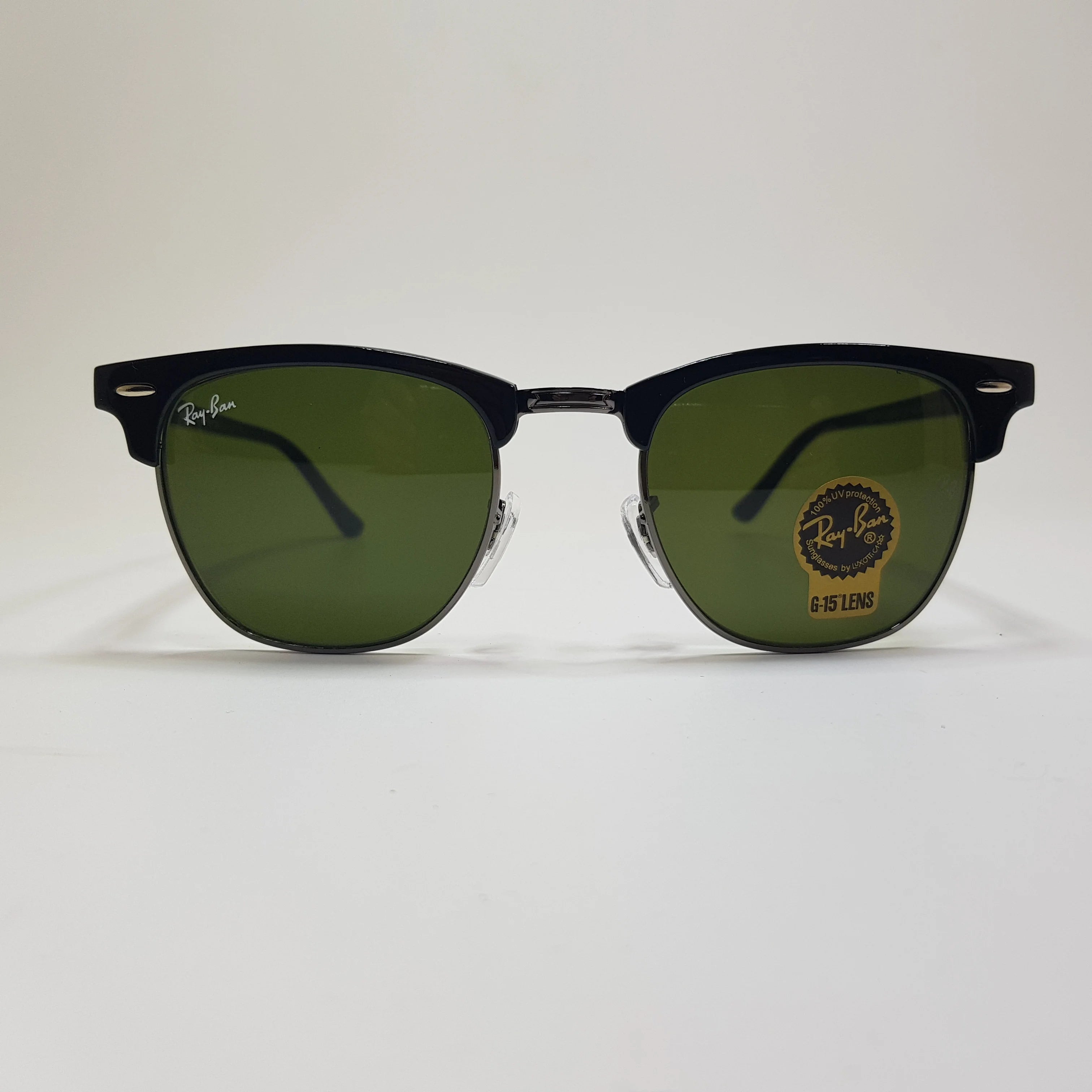 RB 3016 Club Master W0365 Premium Sunglasses Diamond Hard Glass Lens UV Protection Unisex