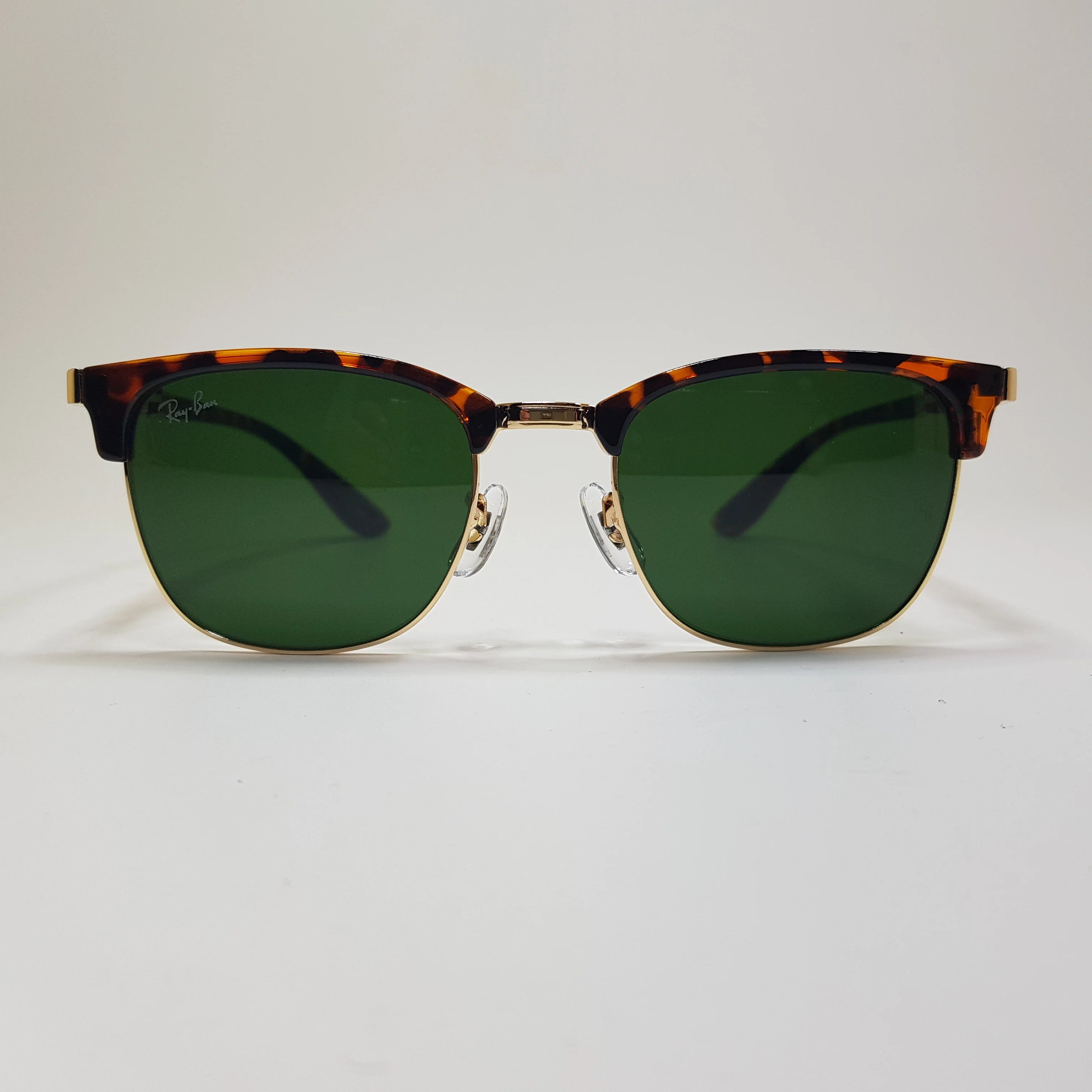 RB 8396 Club Master Premium Sunglasses Diamond Hard Glass Lens With Sring Hinges