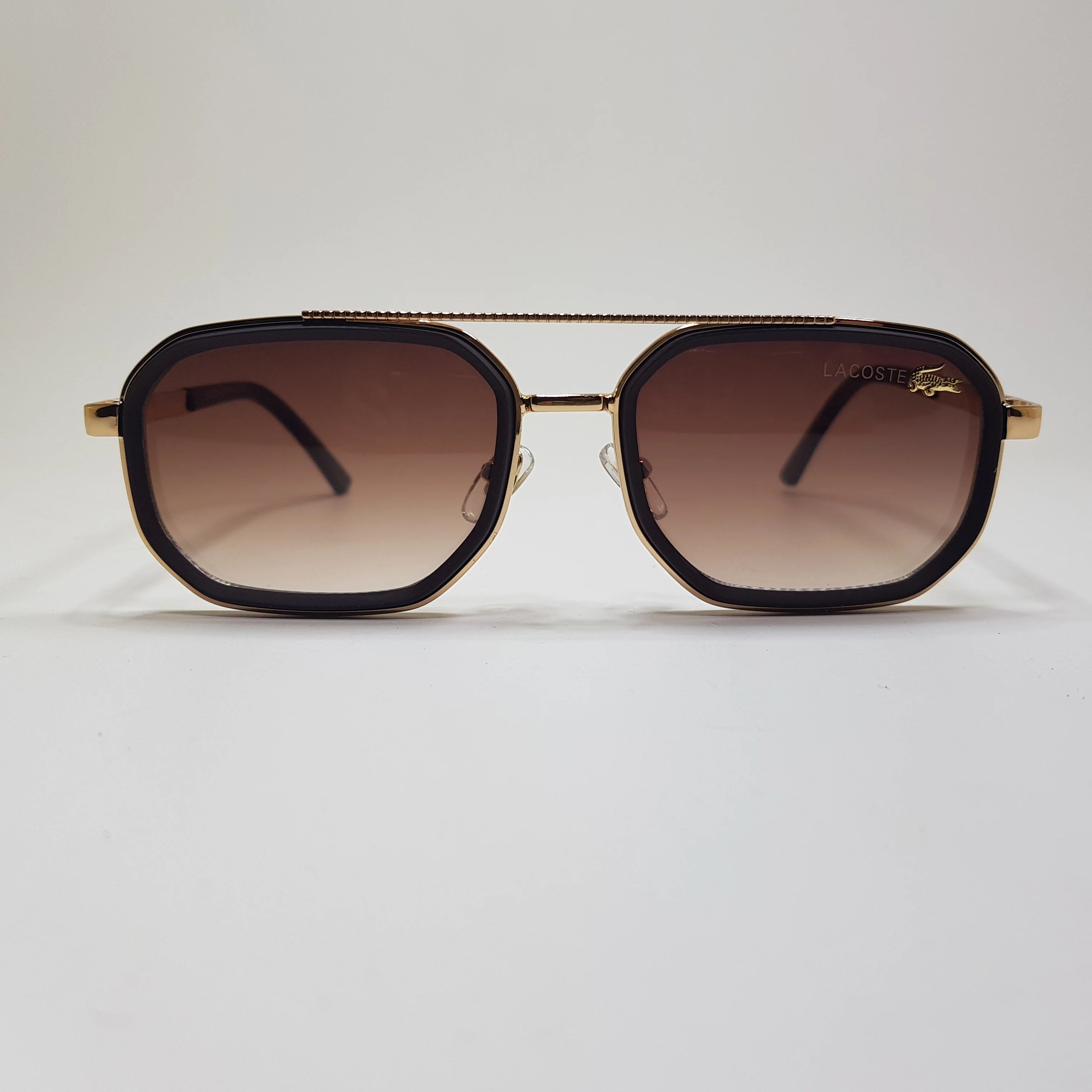Lacoste 9005 High Quality Sunglasses New Shape Unisex Fashion Glasses With All Name & Logo Embosed