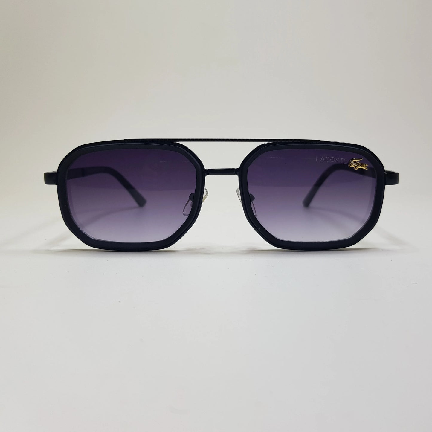 Lacoste 9005 High Quality Sunglasses New Shape Unisex Fashion Glasses With All Name & Logo Embosed
