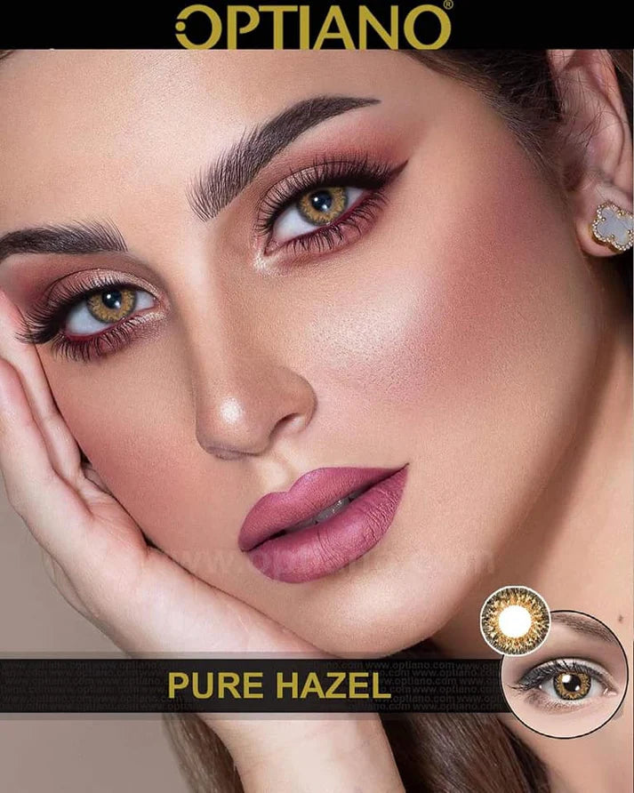 Optiano Colour Contact Lenses Pure Hazel