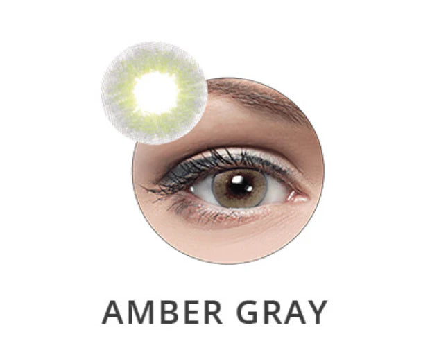 Optiano Colour Contact Lenses Amber Gray