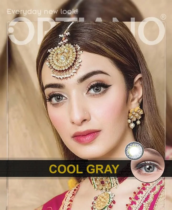 Optiano Colour Contact Lenses Cool Gray