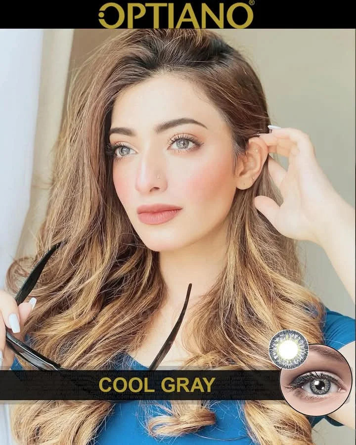 Optiano Colour Contact Lenses Cool Gray