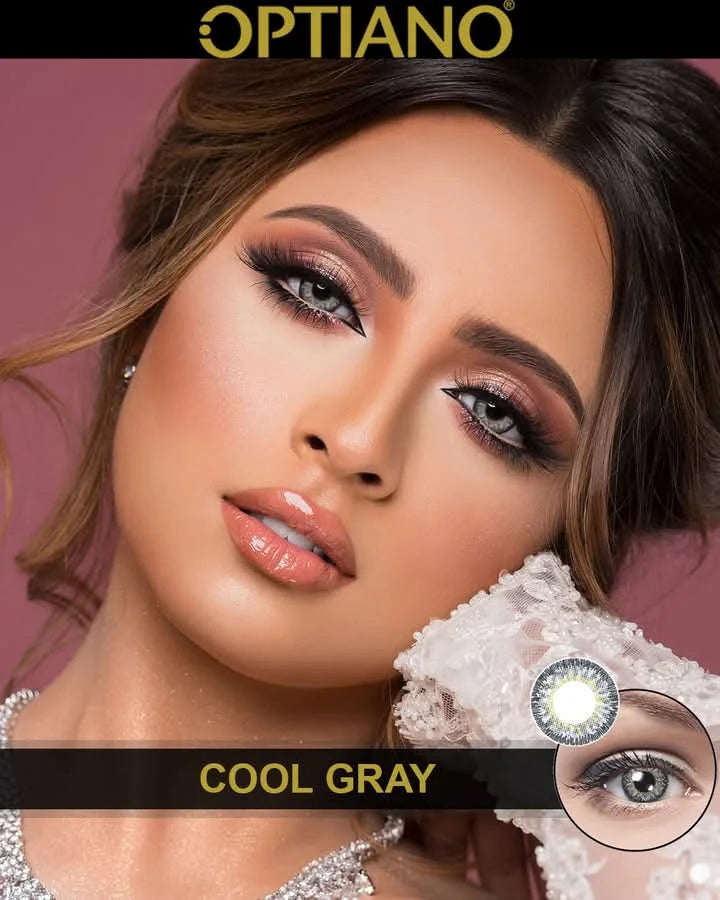 Optiano Colour Contact Lenses Cool Gray