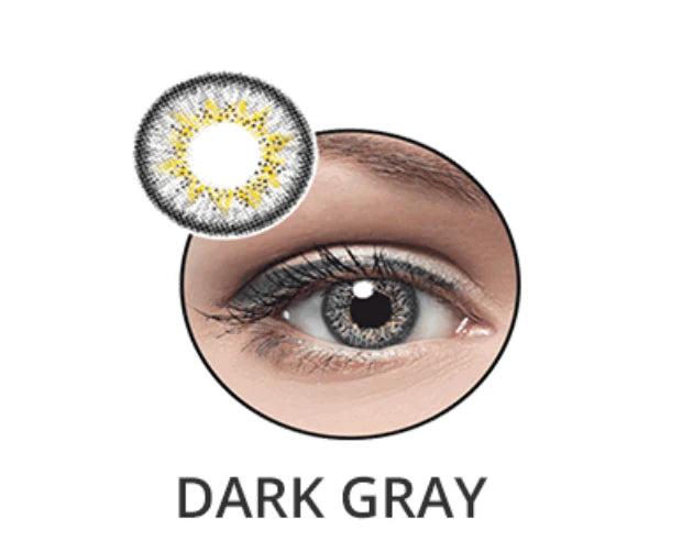 Optiano Colour Contact Lenses Dark Gray