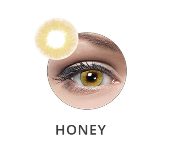 Optiano Colour Contact Lenses Honey
