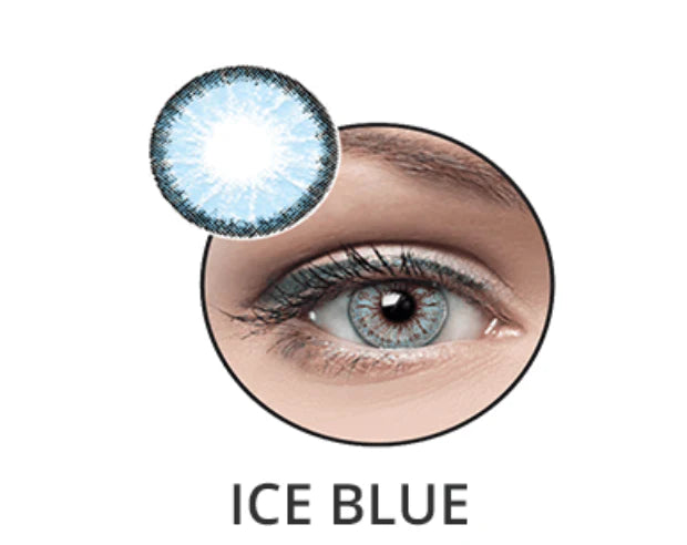 Optiano Colour Contact Lenses Ice Blue