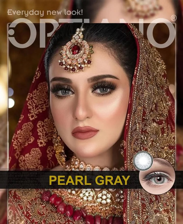 Optiano Colour Contact Lenses Pearl Gray
