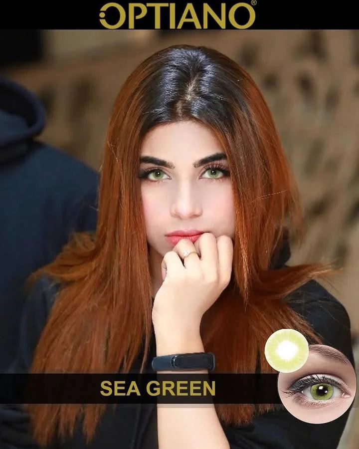 Optiano Colour Contact Lenses Sea Green
