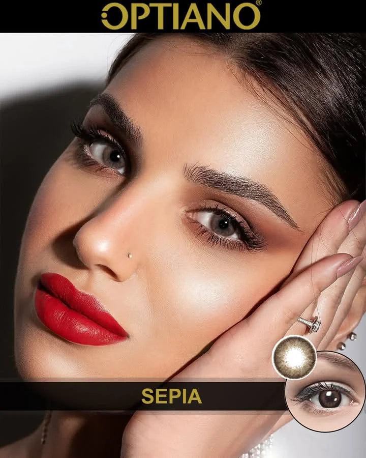 Optiano Colour Contact Lenses Sepia