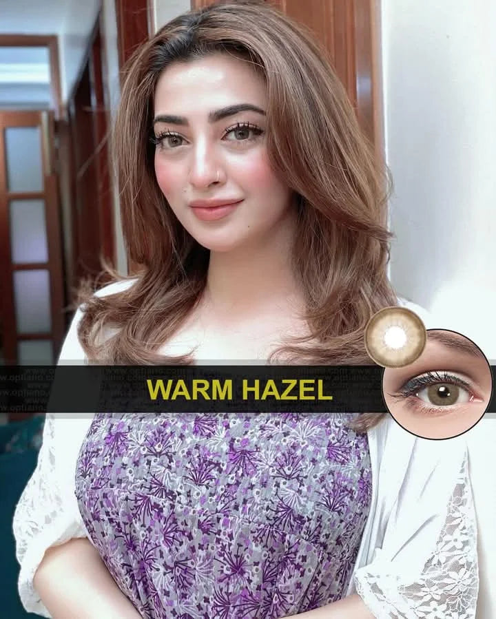 Optiano Colour Contact Lenses Pure Hazel