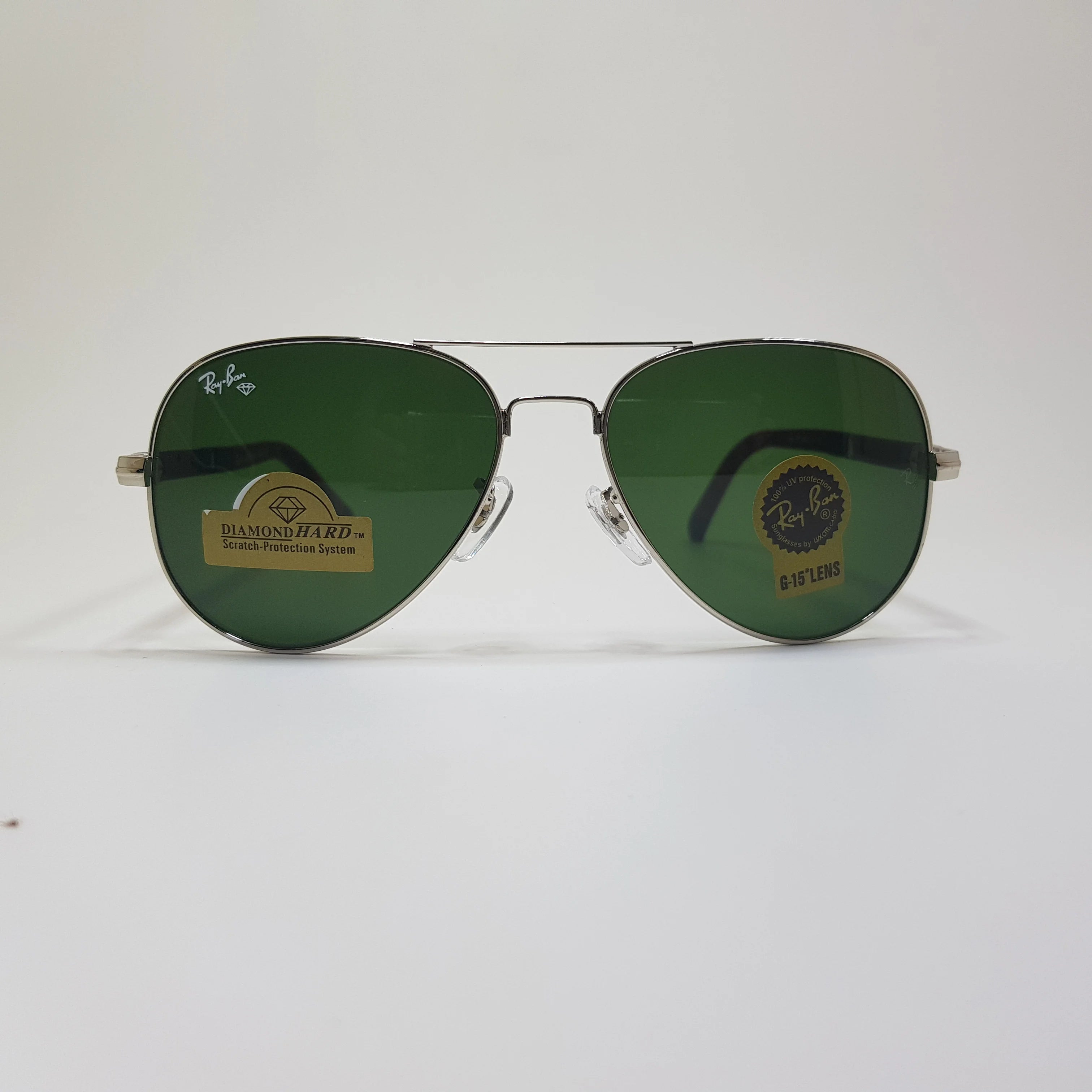 Rayban-RB5227-Premium-Diamond Hard Glass Lens-Metal-Sunglasses-Anti Scratch